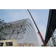 Steel Space Frame Arch Coal Storage